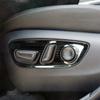 For Toyota Highlander XU70 2024 Car Interior Part Refit Styling Seat Adjustment Switch Panel Stainless Steel Sticker