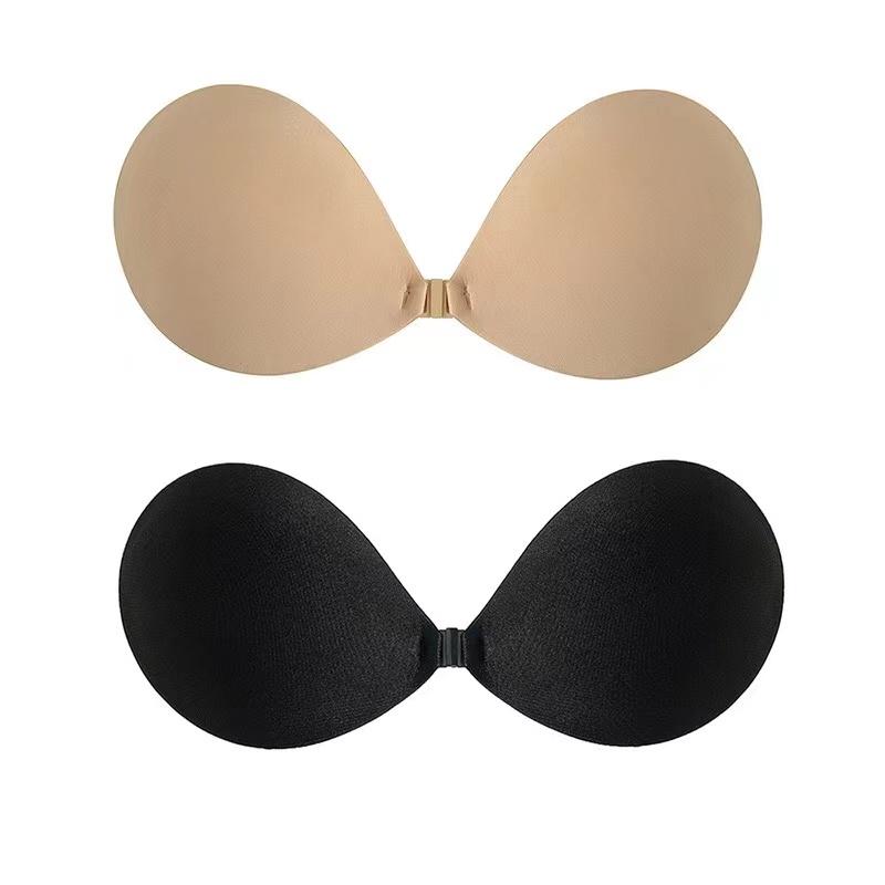 Sommar Kvinnor Bröstklistermärken Lyft Upp Naken BH Självhäftande BH Osynlig Täckning BH Silikonkudde Sexig Axelbandslös Bröst