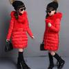 Girl Kids Winter Coat Hoodies Fur Collar Cotton Padded Coats Thickening Warm Jackets Clothes