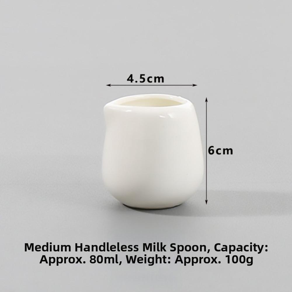 Tableware Grade Ceramics Creamer Container 1pc Single Unit Ceramics Cup Pitcher  Tableware Use