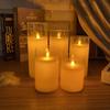 Electronic Flameless LED Candle Light Bright Battery Operated Lamp with Realistic Flame Christmas Holiday Wedding Home