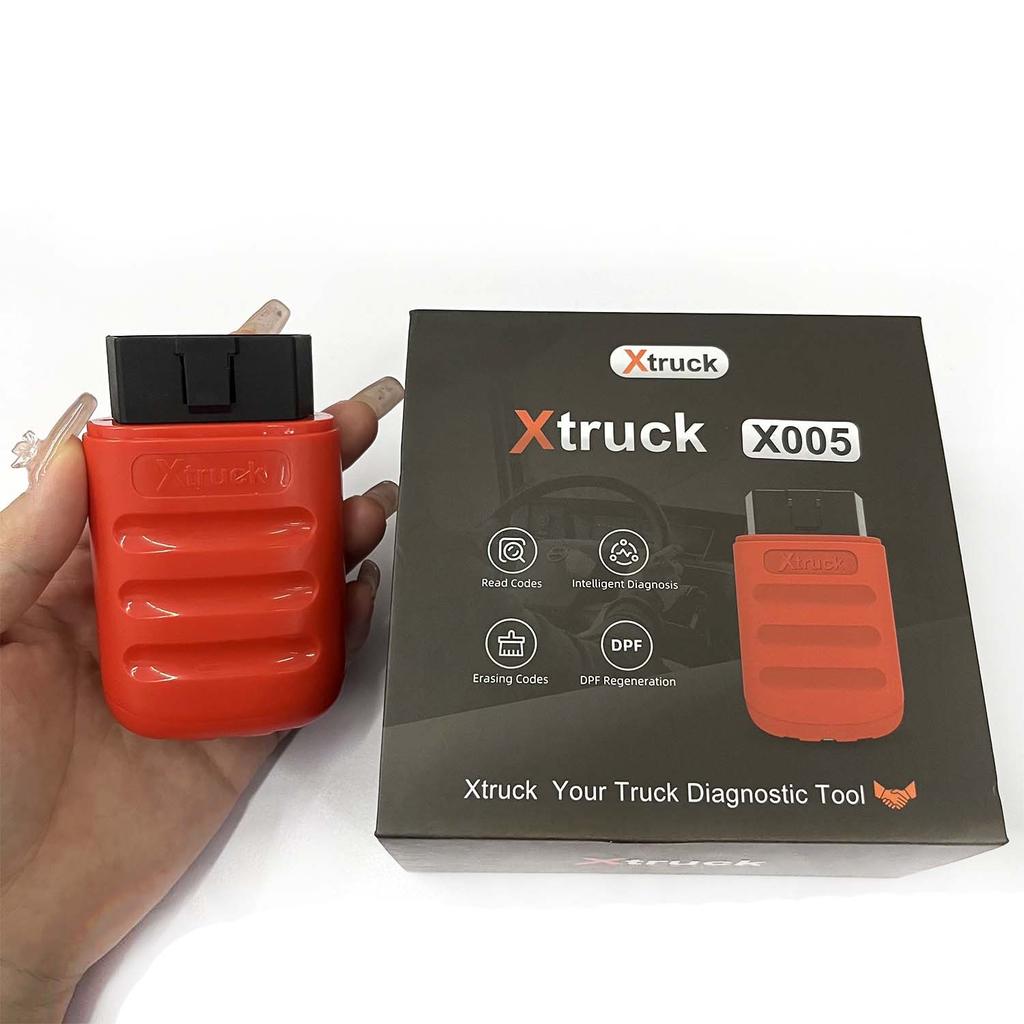 Xtruck X005 Bluetooth Heavy Duty Truck Diagnostic Tool for SHACMAN SINOTRUK