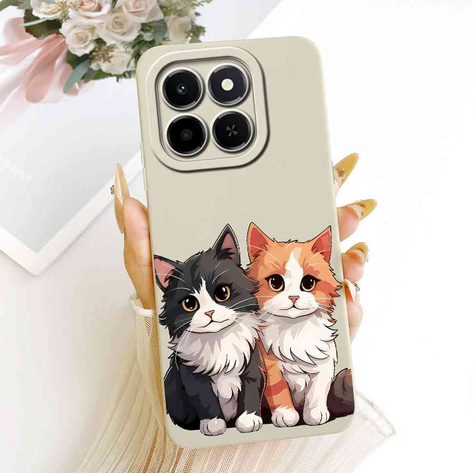 For Honor X6c Case Beautiful Sunflower Shockproof Protection Phone Case For Honor X 6c X 6b X6b X 6a X6a 4G Soft Silicon Cover