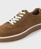 Panicale Brown Suede Sneakers