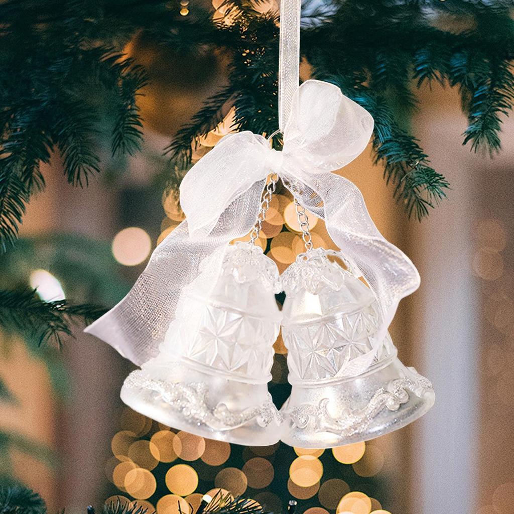 Crystal Christmas Ornaments Winter Holiday Pendant Christmas Decorations Indoor For Holiday Party Celebration Winter Home Indoor