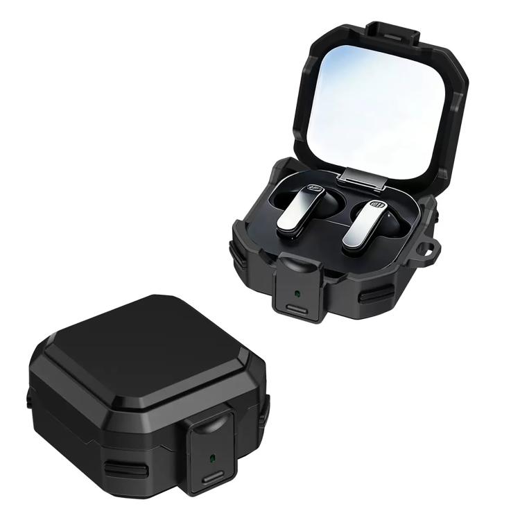 

Thunder Armor Anti-fall Earphones Protective Cover with Switch For Samsung Galaxy Buds 4 / 4 Pro чорний