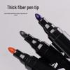 Zhencai ZC701 Waterproof Oil-Based Quick-Dry Durable Broad Tip Marker for Express Logistics