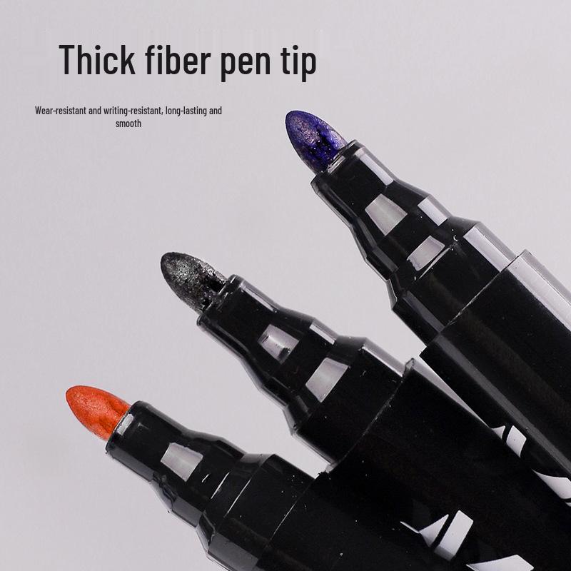 Zhencai ZC701 Waterproof Oil-Based Quick-Dry Durable Broad Tip Marker for Express Logistics