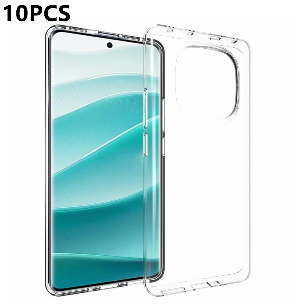 

10 шт./упак. Для Xiaomi Redmi Note 14 Pro 5G/Poco X7 5G Чехол Защитный прозрачный чехол для телефона из ТПУ без водяных знаков A