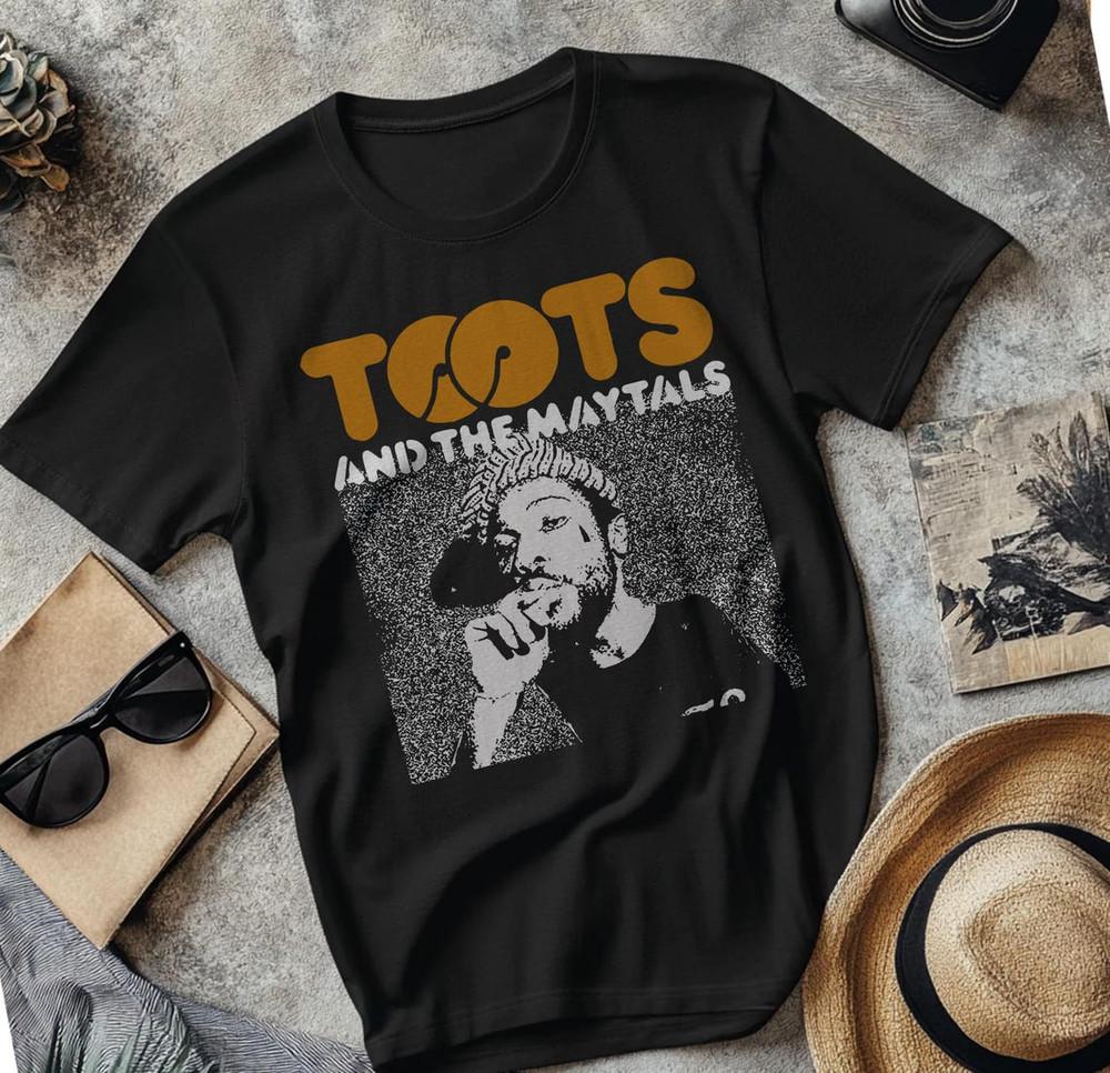 Toots and the Maytalls T Shirt Screen Print Short Sleeve Ska Reggae , Unisex Tee