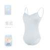 Womens High-Waist Ballet Leotard With Spaghetti Straps Dance Practice Adult Training Gymnastics Performance