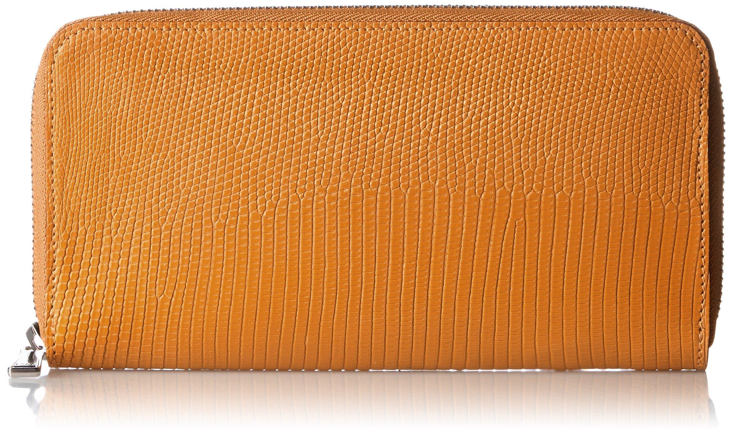 

Official long wallet SANTELLO LIZARD FRO623228 ORANGE [Faro] (3FT) помаранчевий