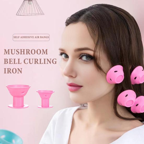 40Pcs Mushroom Shaped Hair Curler Assorted Size No Heat Hair Roller Portable Home Travel Lazy Women Girls Hair Curling Tools