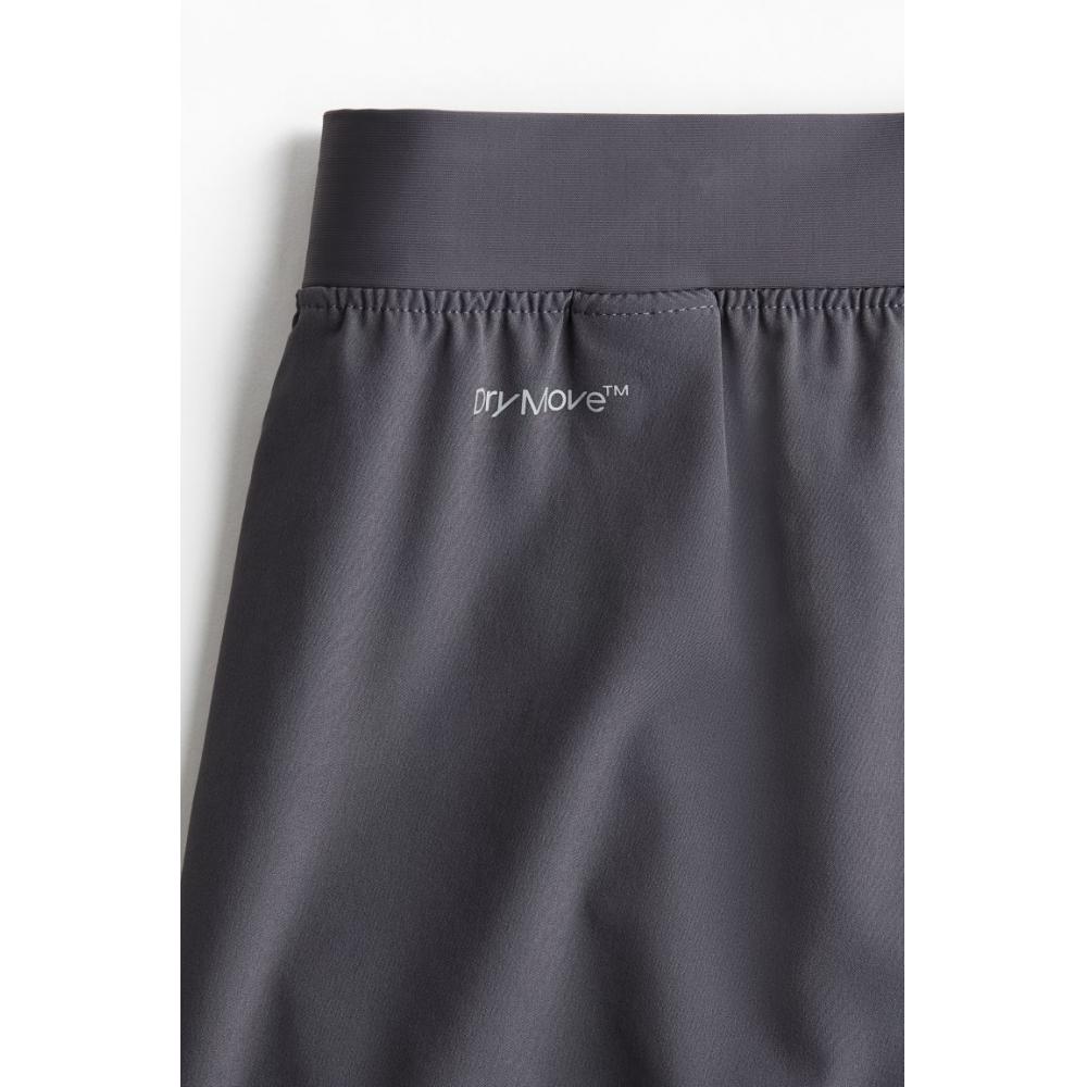 H M sHort Sport sHorts dryMove Dark Grey