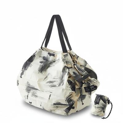 Myrna Shupatto hopfällbar väska Vit med Shupatto Outdoor Eco Stor shoppingkorg S502HW (27L / Björk) Dragkedja, Väska, Hopfällbar, Kapacitet, Kompakt, Väska,
