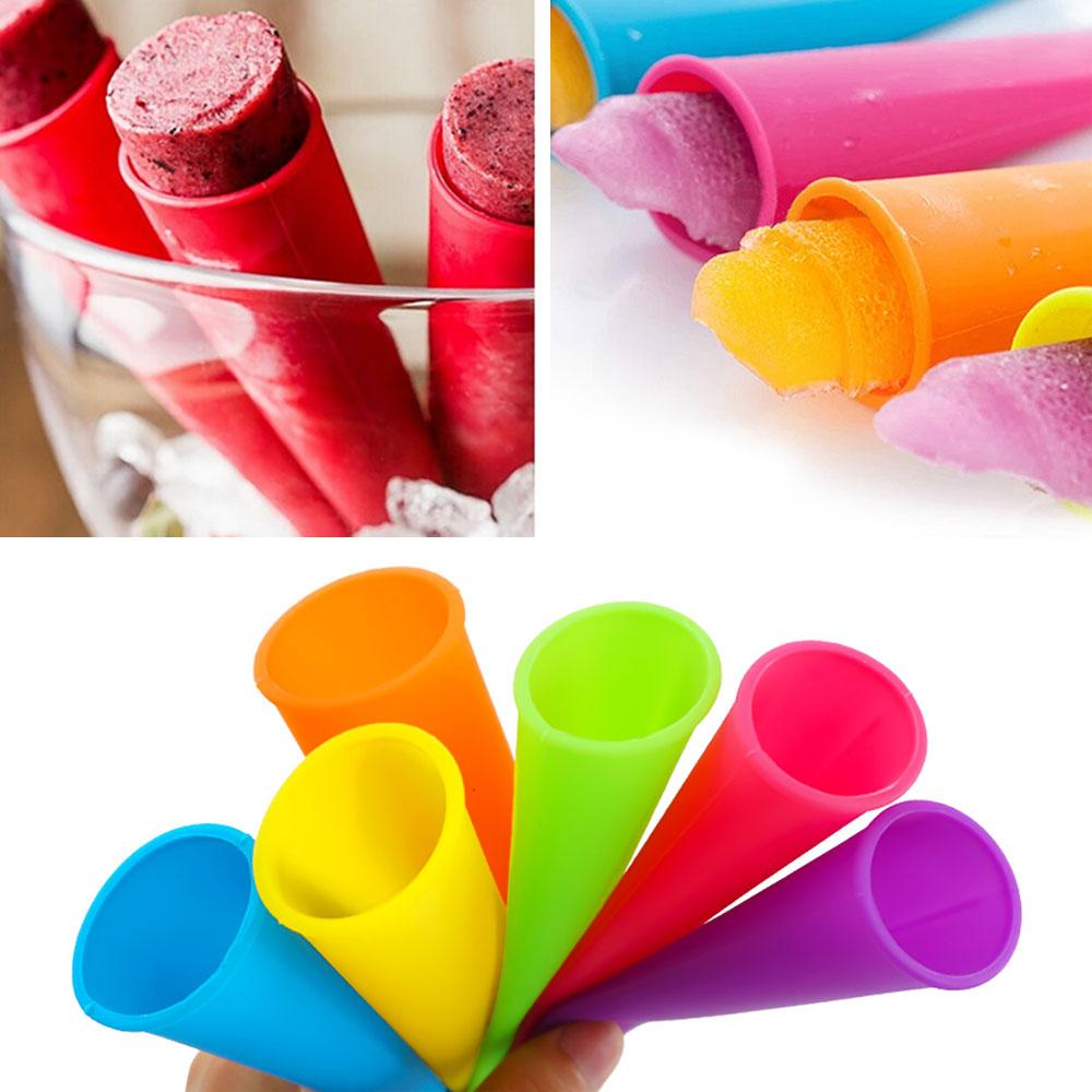 Silikonový výrobník nanuků Silicone World Summer Lolly Forma DIY Silikonová forma na zmrzlinu potravinářské kvality Ledová nanuková forma Forma na ledové kostky Kuchyňské pomůcky