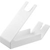 Storage Hair Dryer & Iron Stand White W8.5xD22.3xH17.1cm Tower Hair Iron Stand Dryer Stand Hands-Free 1334