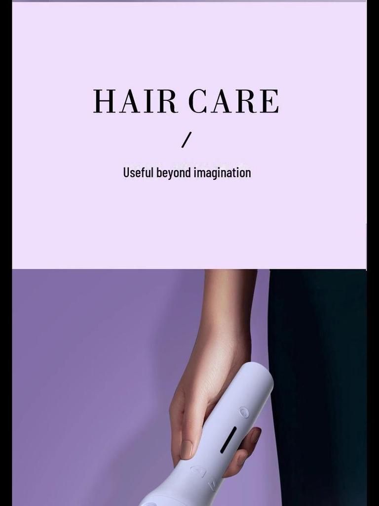 32mm Automatic Curling Iron with Negative Ion Technology - Handheld, Dorm-Friendly, Hair Safe, Big Wave Curler