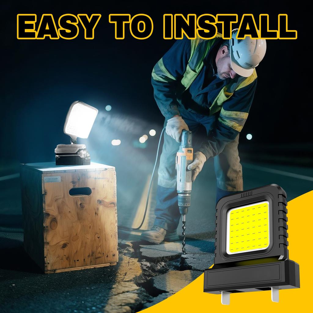 Li-ion Battery Work Light For Power Tools. Bright, And Long-lasting. Upgrade Your Today!