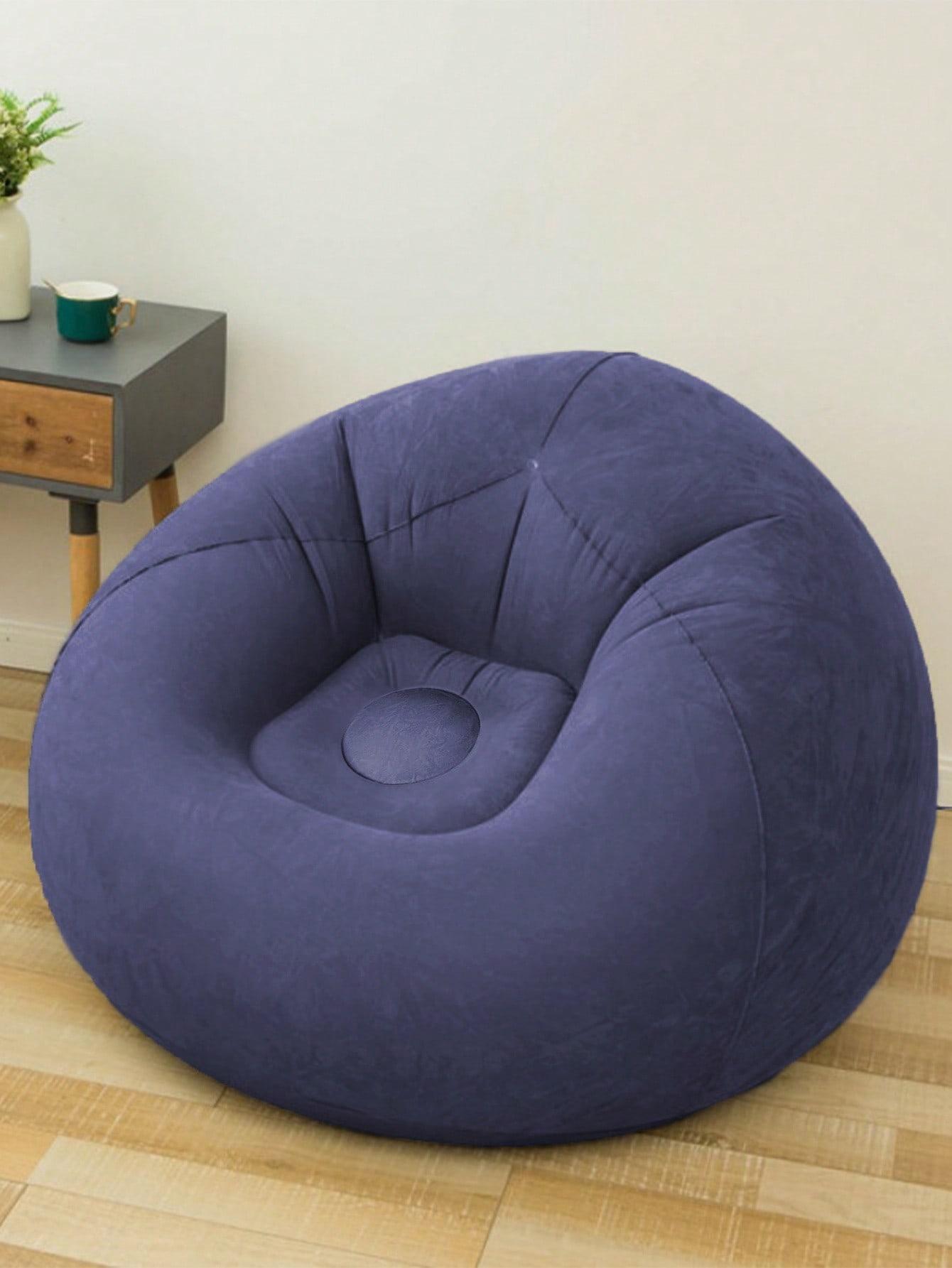 

Надувные кресла-мешки Надувные кресла Стулья для кемпинга Надувной ленивый диван Складное портативное надувное кресло для гостиной синий