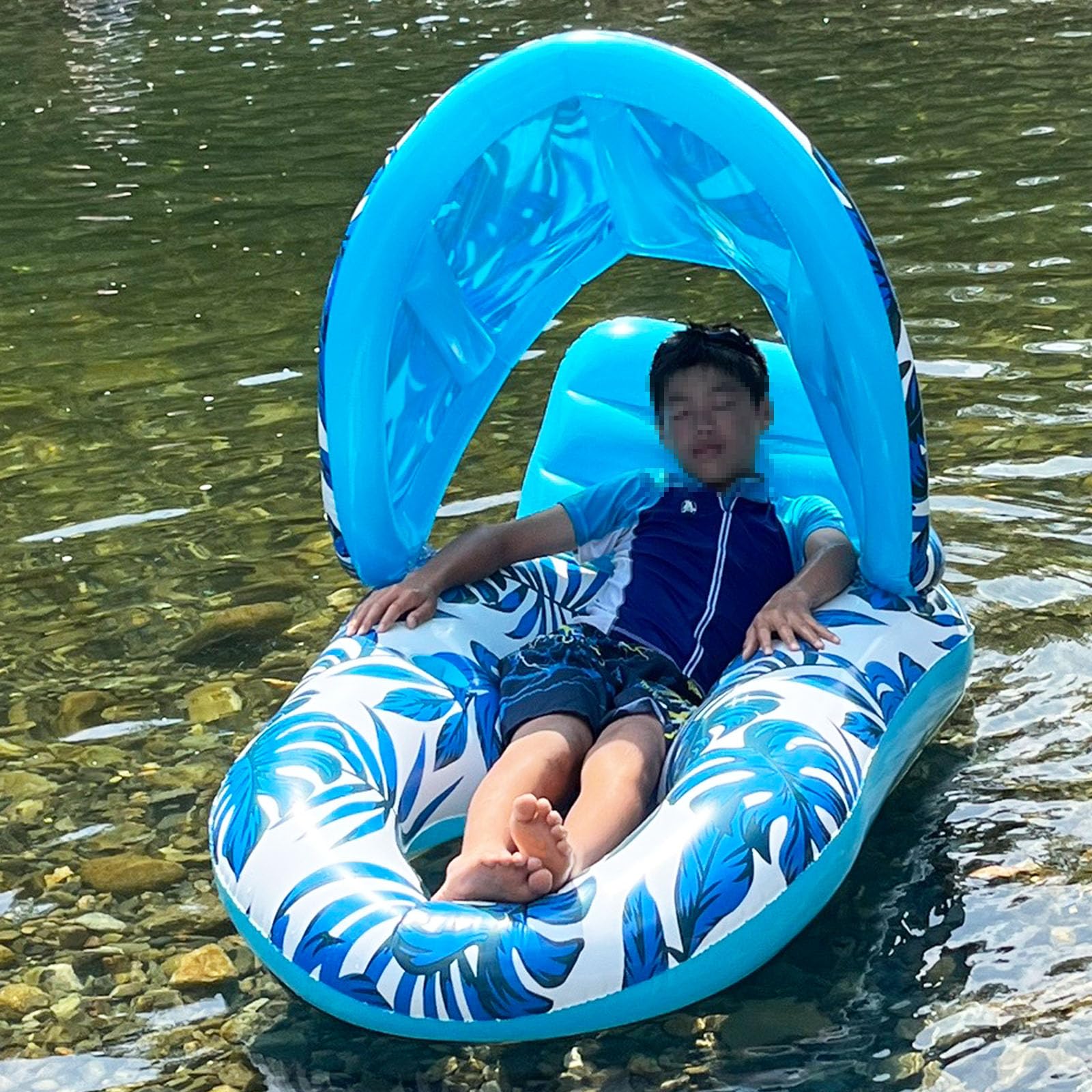 

MGC Water Вода для детей и Плавающий воздух Вода 124см x Для 1 человека Диван, Игрушка, Плавсредство, Бассейн, Взрослые, Кольцо, Пляж, Гамак, Игрушка, Играть, 80см, Синий, синий