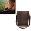 Writers Messenger Wood Box Multifunctional Wooden Handmade Postman Bag Portable Artist Tool Bag Painting Brush Tool Storage Sketch Box Easel