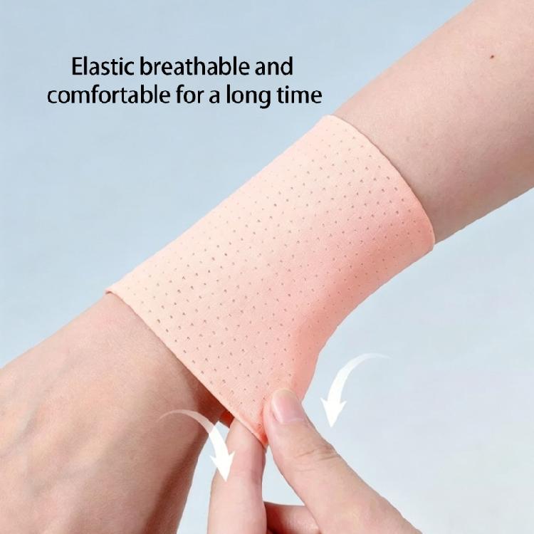 Adjustable Sports Wrist Guard Sweat Absorption Technology Flexibility Polyester Texture Great for Volleyballs Badminton