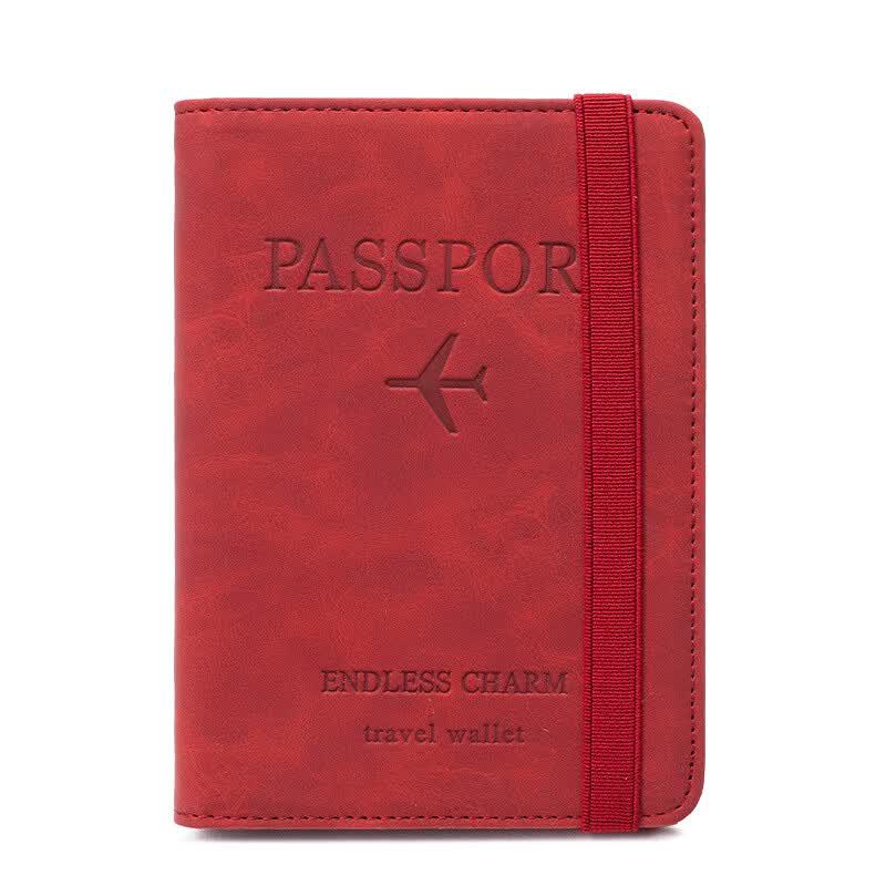 DCLOUD RFID Anti-Theft Travel Passport Holder
