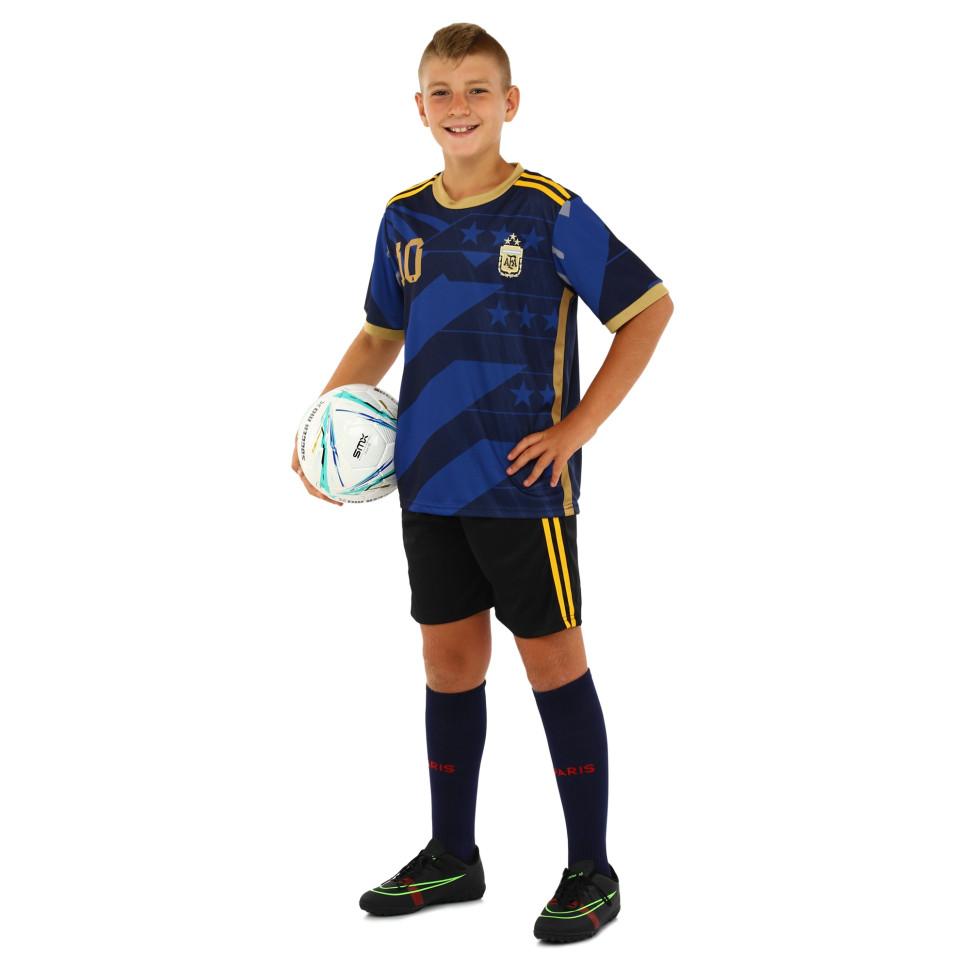 Fußballtrikot und Shorts für Kinder, Argentinien CO-7189