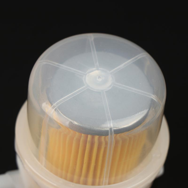 Plastic Fuel Filter 8Mm Inlet Outlet Fine Filter Paper Anti Clog Gasoline Filter For Motorcycle Scooter Atv Fuel System