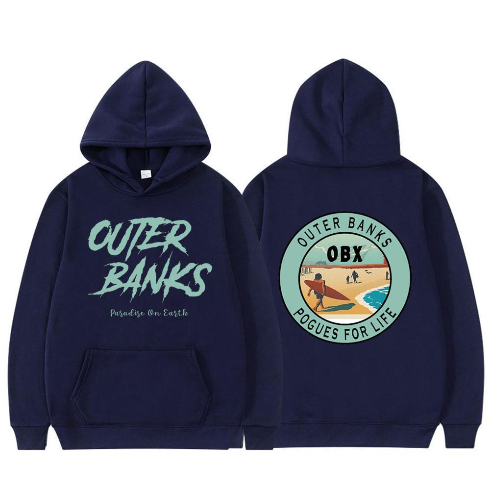 American TV Series Outer Banks Print Hoodie Harajuku Pogue Life