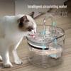 Smart Automatic Cat Drinking Fountain with Circulating Filtration and Flowing Water