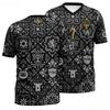 3D Printed Sports T-Shirt Summer Breathable Short Sleeve Loose Casual Shirt Outdoor Team Sports Top