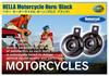 [Made by HELLA/Heller in Germany] Motorcycle Black Twin Tone Horn [Motorcycle Twin Tone Horn]