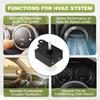 Riloer AC Heater Fan Blower Switch, YH-1934, YH1934, HS214, E6DZ-19986-A, Blower Motor Switch, Compatible with Ford E-150 XL 2006-2011, 4 pins, 1 pc