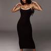 Women's Suspenders Sexy Exposed Backpack Hip Slim Dress