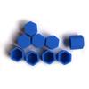 20x Blue Car Wheel Nut Lug Dust Cover Cap Protector Tyre Bolt Hub Screw Cap