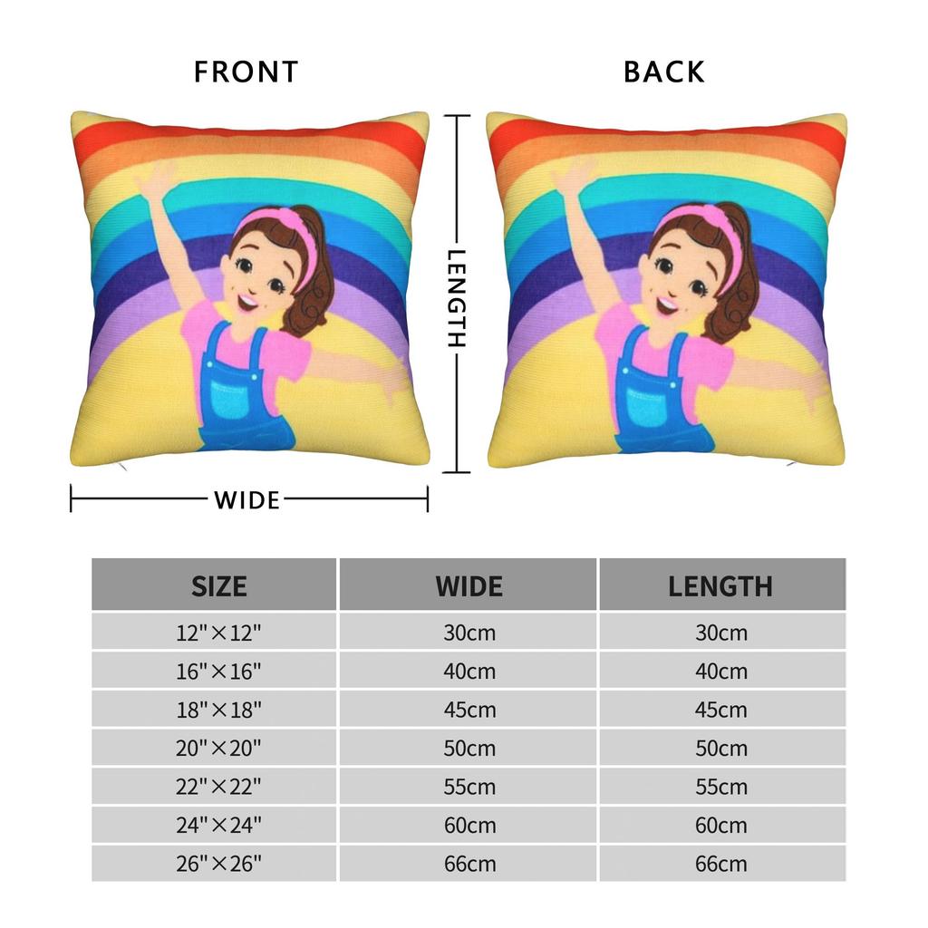 Miss Rachel Pillow Case Cute Funny Pillow Cover Design Pillowcases For Living Room Bed Chair