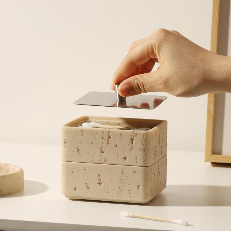 New Lotion Press Dispensing Bottle Bathroom Shampoo Empty Bottle Soap Dispenser Diffuser Case Toothpick Box Bathroom Accessories