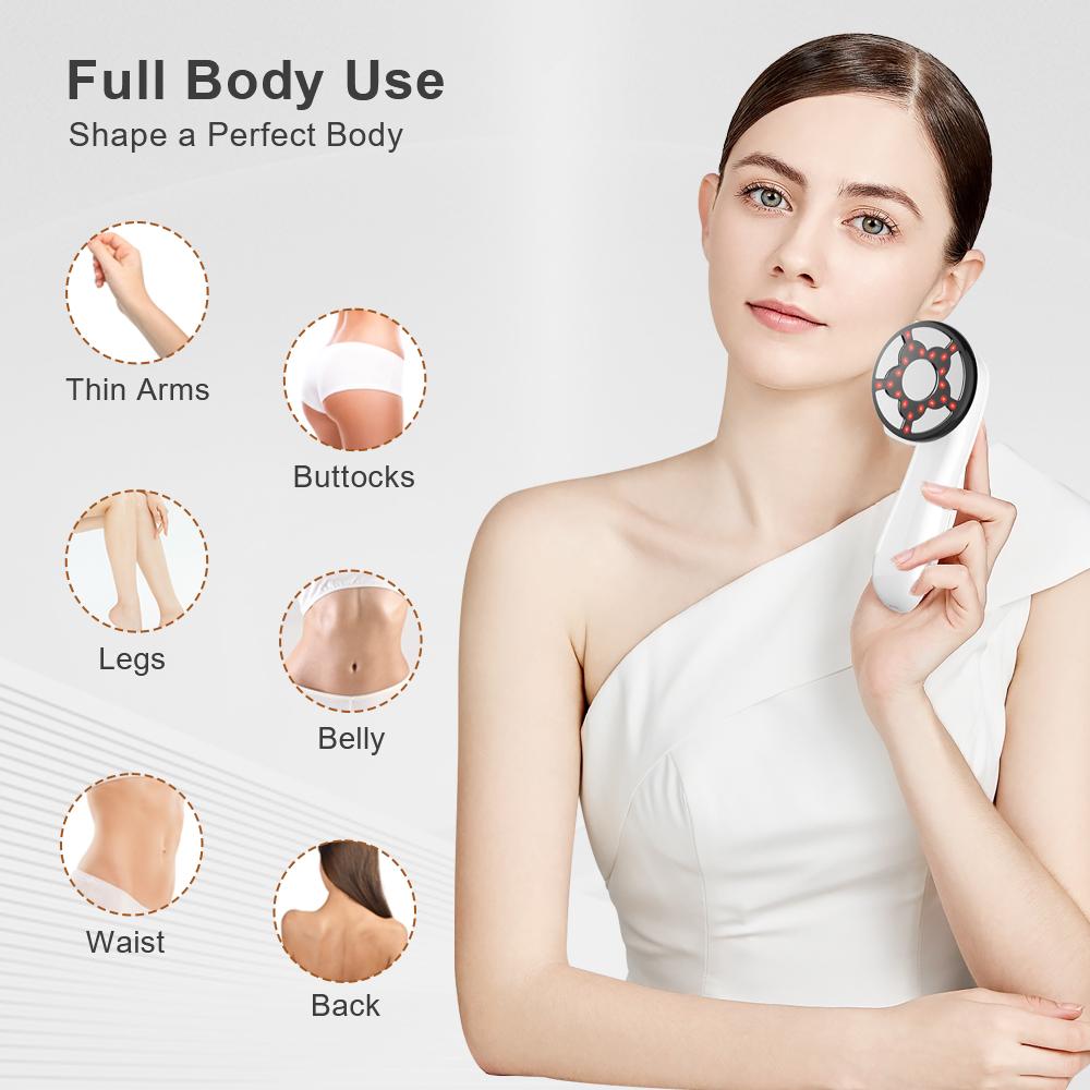 Electric Abdomen Massage Device with Microcurrent Conductive Gel for Belly Arms Legs Body Sculpting Machine Weight Loss Kits