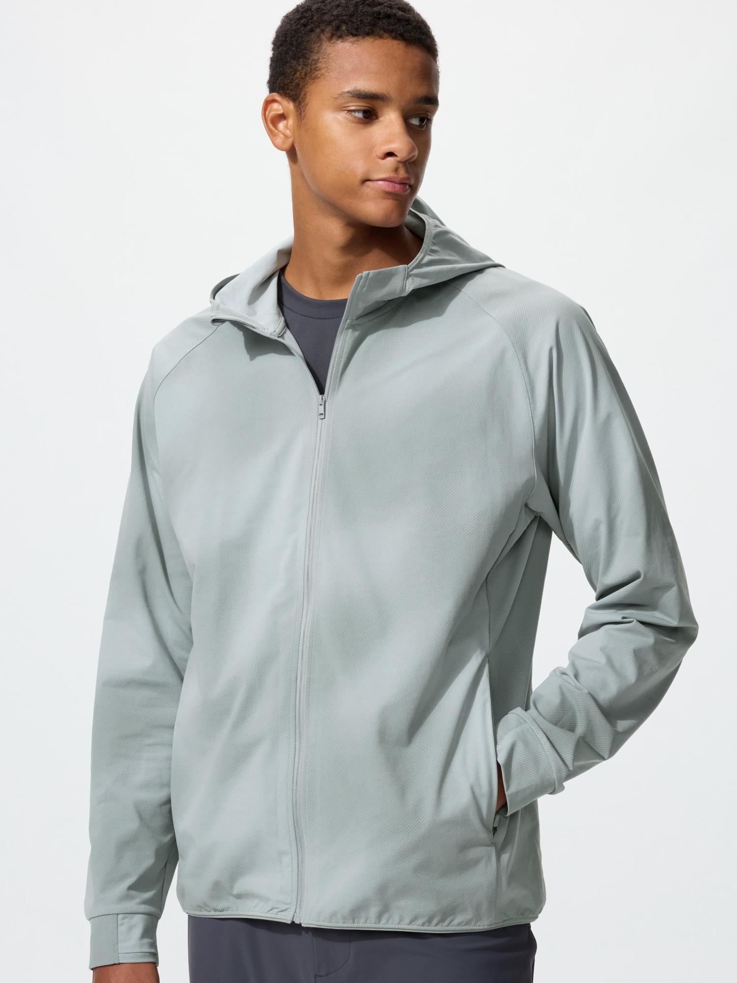 

Uniqlo Япония Худи на молнии Dry Exuv Cut Gala 03 GRAY/XS