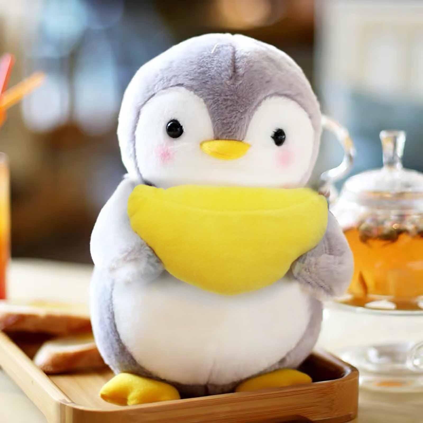 

Новые милые и теплые плюшевые куклы-пингвины, плюшевые игрушки для детей