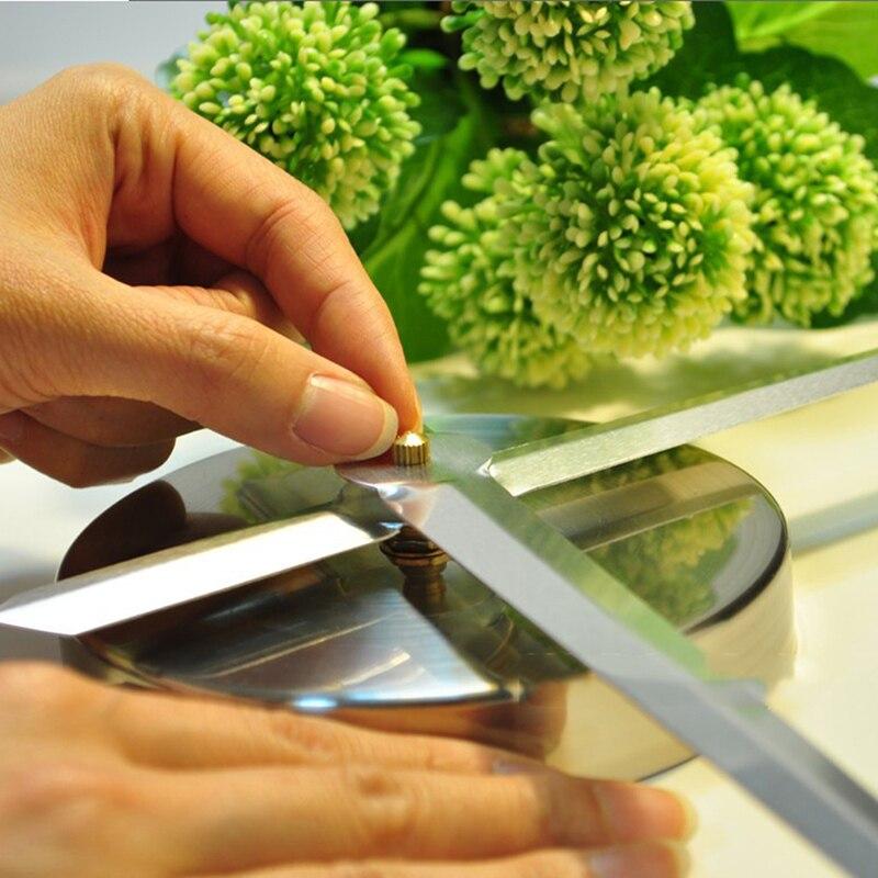 Arabic Numerals Frameless Acrylic Mirror Surface 3D DIY Wall Clock Home Office School Wall Decor Clock Stickers Large Size