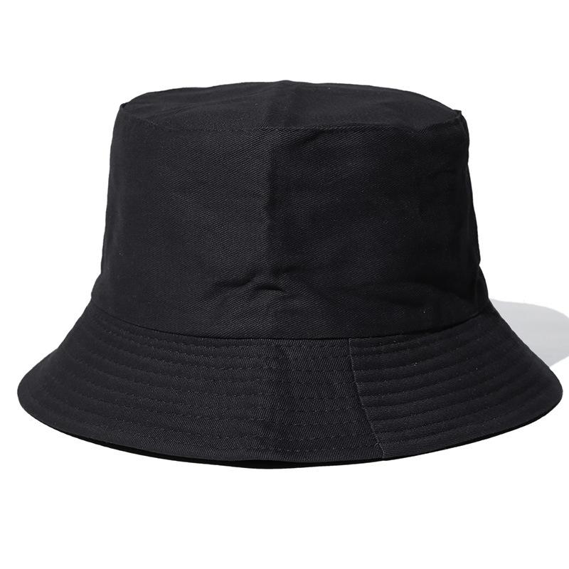 Solid Cotton Bucket Hats For Women Men Student Autumn Winter Unisex Folding Caps Hip Hop Gorros Outdoor Casual Panama Bucket Cap