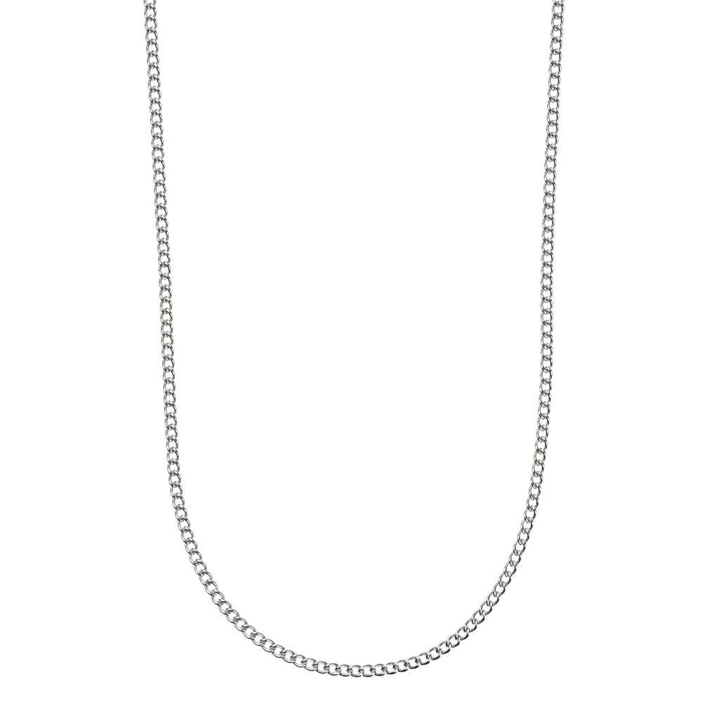 MIONO AIR SEVEN Curbside Curbside Magnetic Necklace with Surgical Stainless Steel Relieves Stiff Promotes Blood Certified Medical Made in Japan Chain,