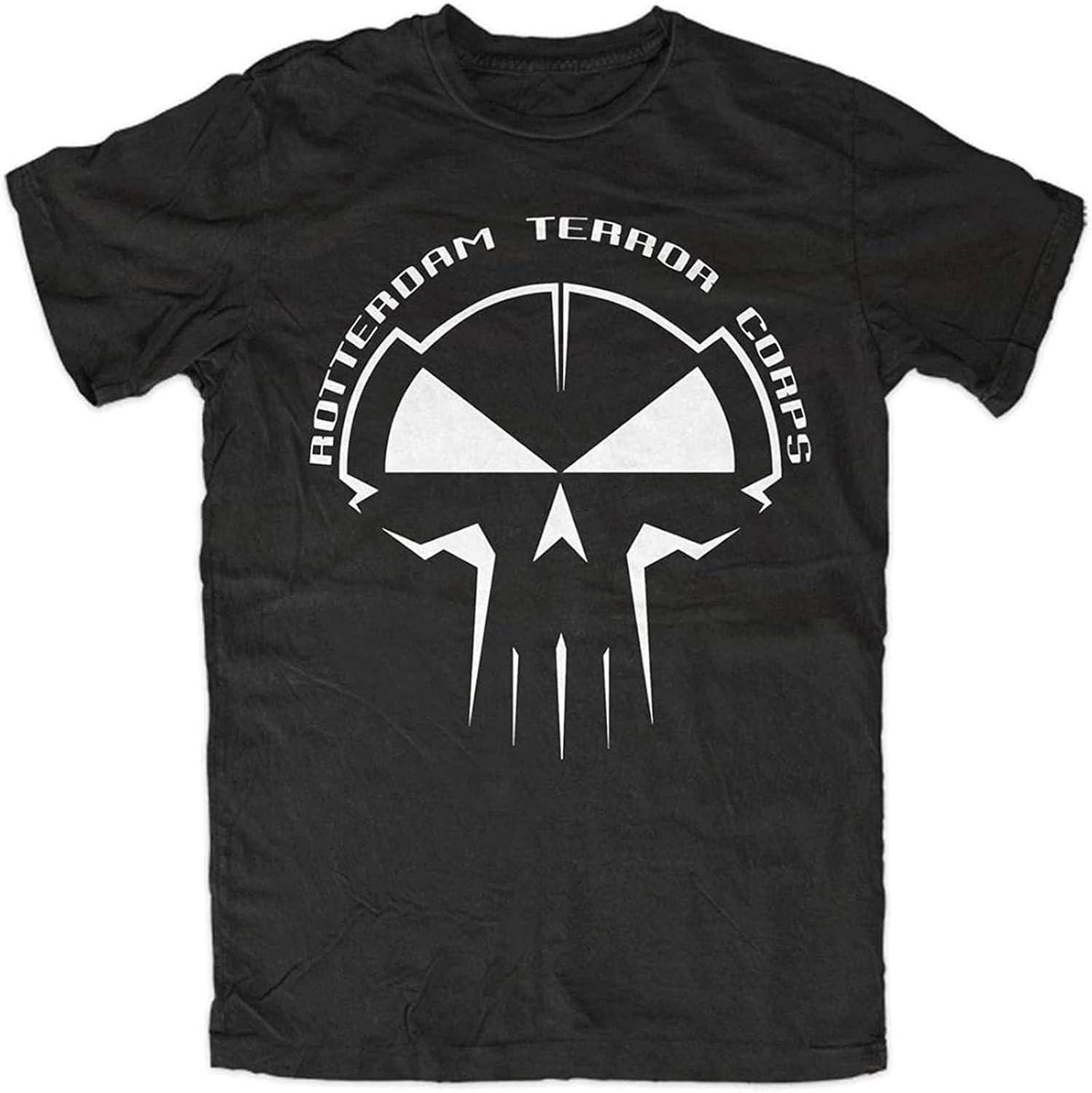 Rotterdam Terror Corps T Shirt Mens Summer Fashion Tee Shirt Schwarz Hardstyle G S разноцветный