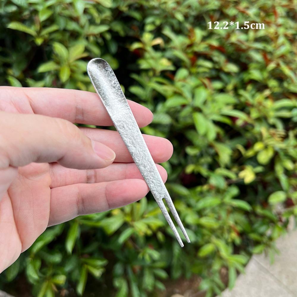 

Portable Outdoor Dessert Fork Ultralight Multistyles Titanium Shovel Spoon Creative Cute Mini Dual-Use Fork Spoon Party Supplies