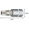 TONE Torx Socket T70H (Tamper-Resistant), 4TX-T70H, 12.7mm (1/2") Drive,