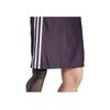 Adidas Originals Adicolor Pinstripe Dress Retro Sport Stripe Design Fashion Short Sleeve Dress Women Dresses Purple IZ3199