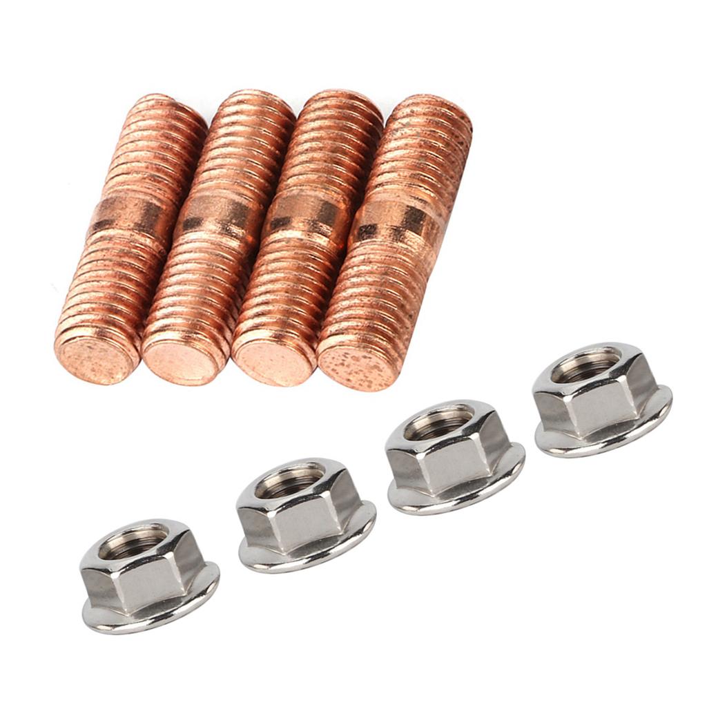 M10x1.50 Thread T3 T4 T6 High Strength Turbo Stud Kit Flange Nuts